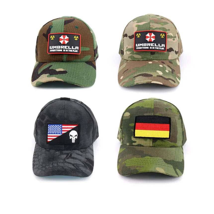 Кепки для занятий спортом на открытом воздухе камуфляжная шляпа бейсболки