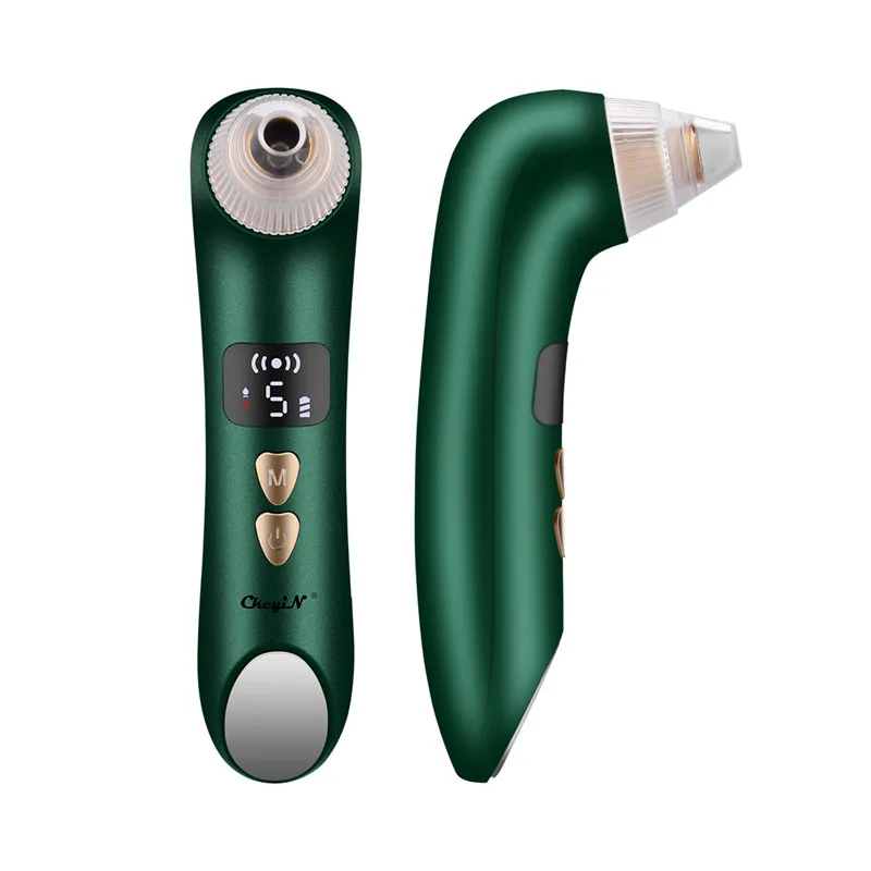 

Wifi Visible Electric Vacuum Suction Blackhead Remover Pores Cleaner Acne Pimple Removal Extractor Hot Treatment Camera Monitor
