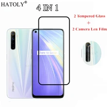 Tempered Glass For OPPO Realme 7 Pro 6i XT X2 Pro C3 C21 GT Master Screen Protector Camera Lens Film For OPPO Realme 8 Pro Glass