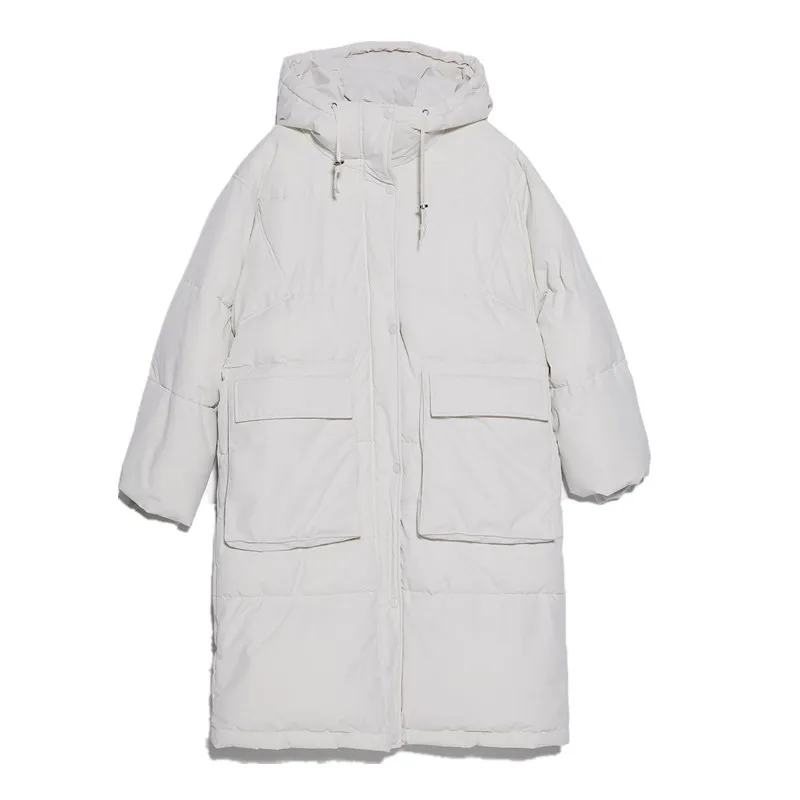 2020 зимняя плотная длинная парка с капюшоном пальто для женщин большой размер