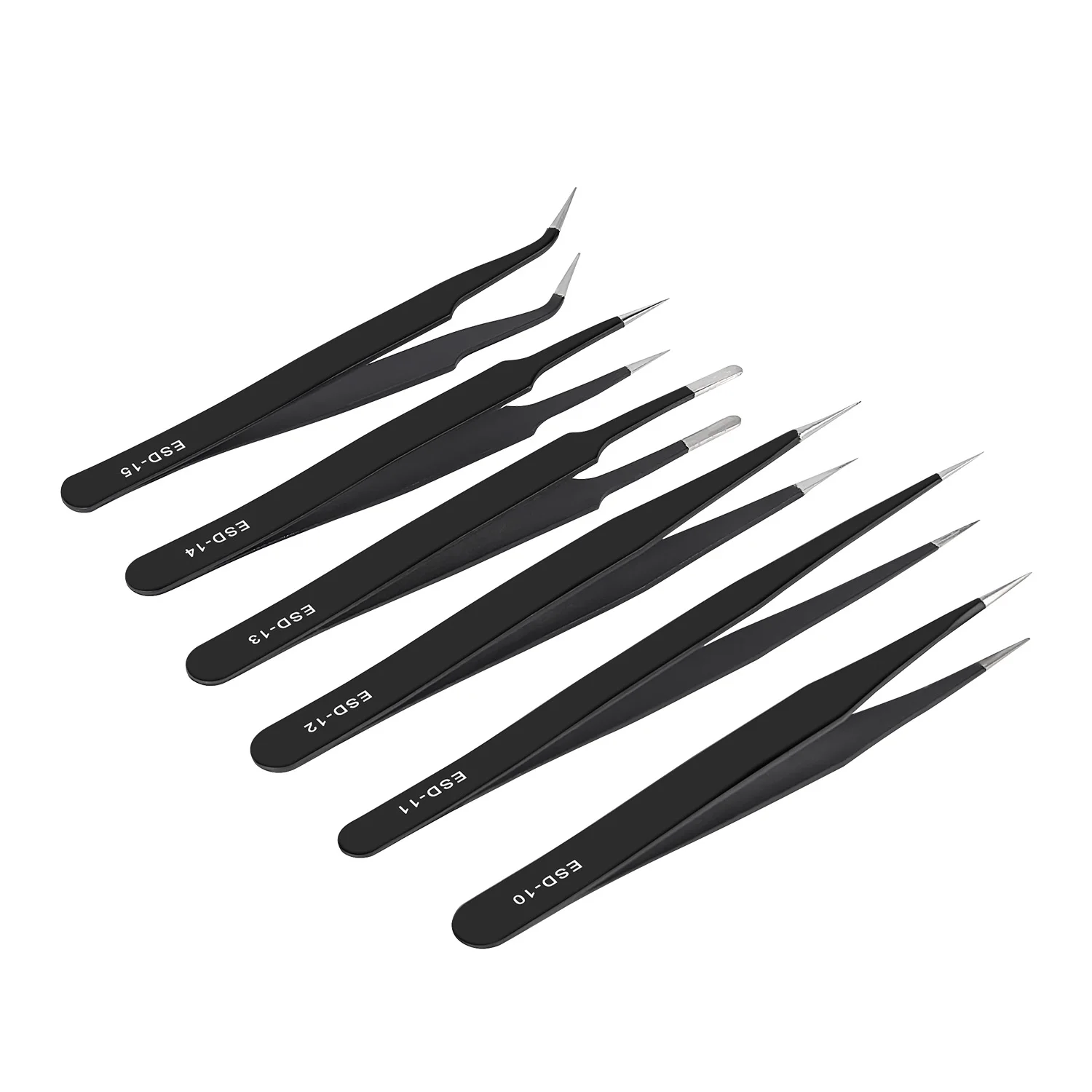 Антистатический пинцет из нержавеющей стали для ремонта материнских плат