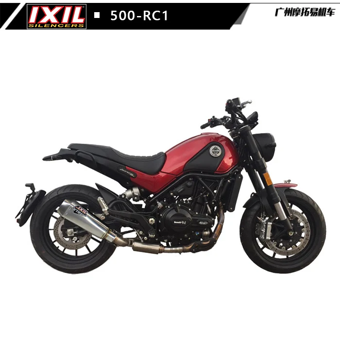 

Оригинальная выхлопная система IXIL для мотоцикла Benelli Leoncino 500, выхлопные трубы для мотокросса, амортизирующие, не дизельные