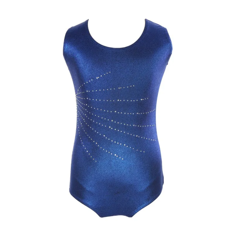 

5-14Y Kids Girls Bling Ballet Gymnastics Leotards Unitards Tight Romper Dancewear Team Basic Leotard Dance