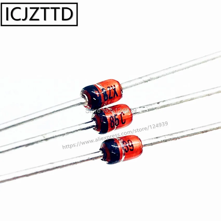 Оригинальный BZX85C11 11 11V BZX85C12 12V BZX85C13 13V BZX85C15 15V BZX85C16 16V BZX85C18 18V BZX85 1 3 W DO-41 DO41 |