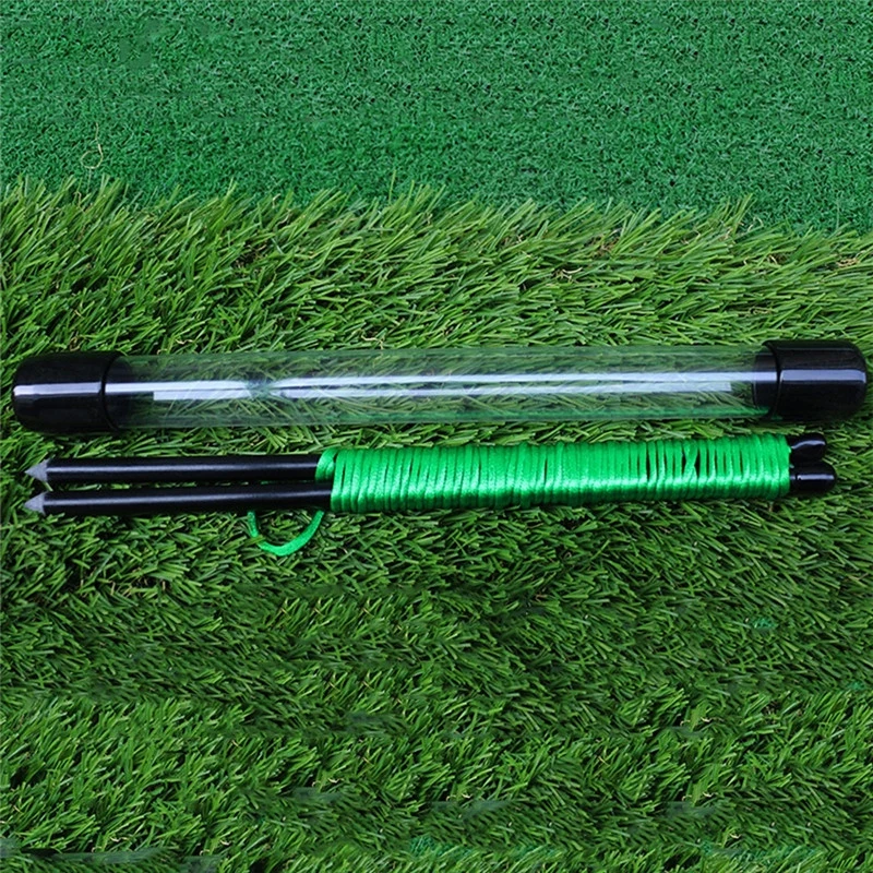 

Golf Training Aids Alignment Sticks Fiberglass Swing Putting String Peg Golf Direction Practice MK