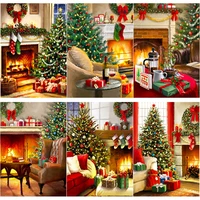 5d diy diamond painting christmas tree diamond embroidery cross stitch full square round drill home decor crafts christmas gift