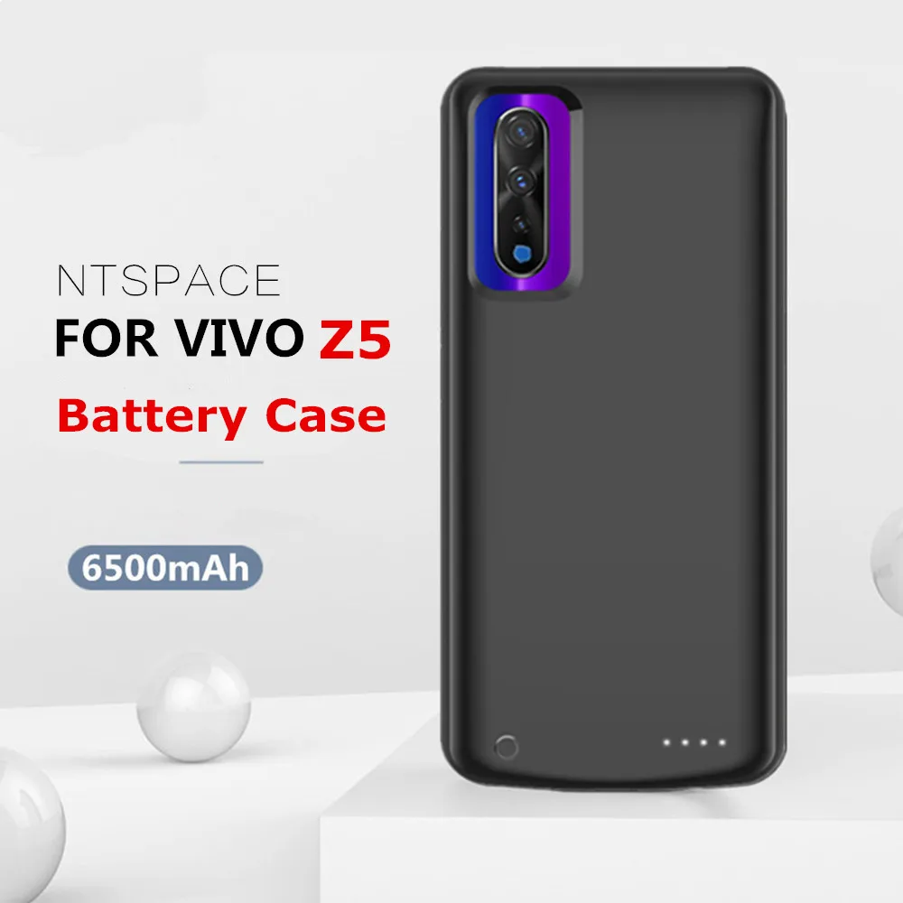Портативное зарядное устройство NTSPACE 6500 мАч чехол для VIVO Z5 зарядки аккумуляторов