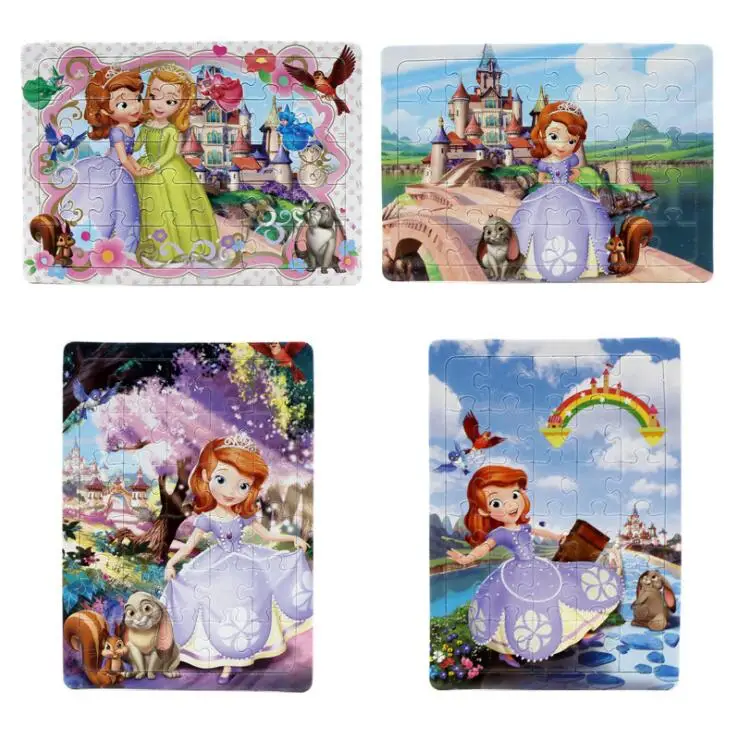 15x10 см Пазлы Мультфильм 40 шт. бумага милый мультфильм Динозавры головоломки Развивающие игрушки для детей подарок