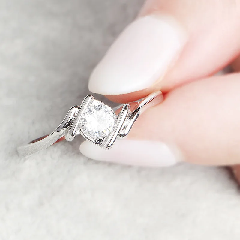 Новое Стильное быстропродажное кольцо для рыбы через границу Amazon с камнем AAA и