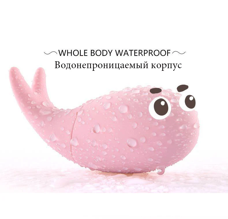 10 скоростей мини Милая Рыба прыжок яйцо продукт для взрослых Женский Вибратор