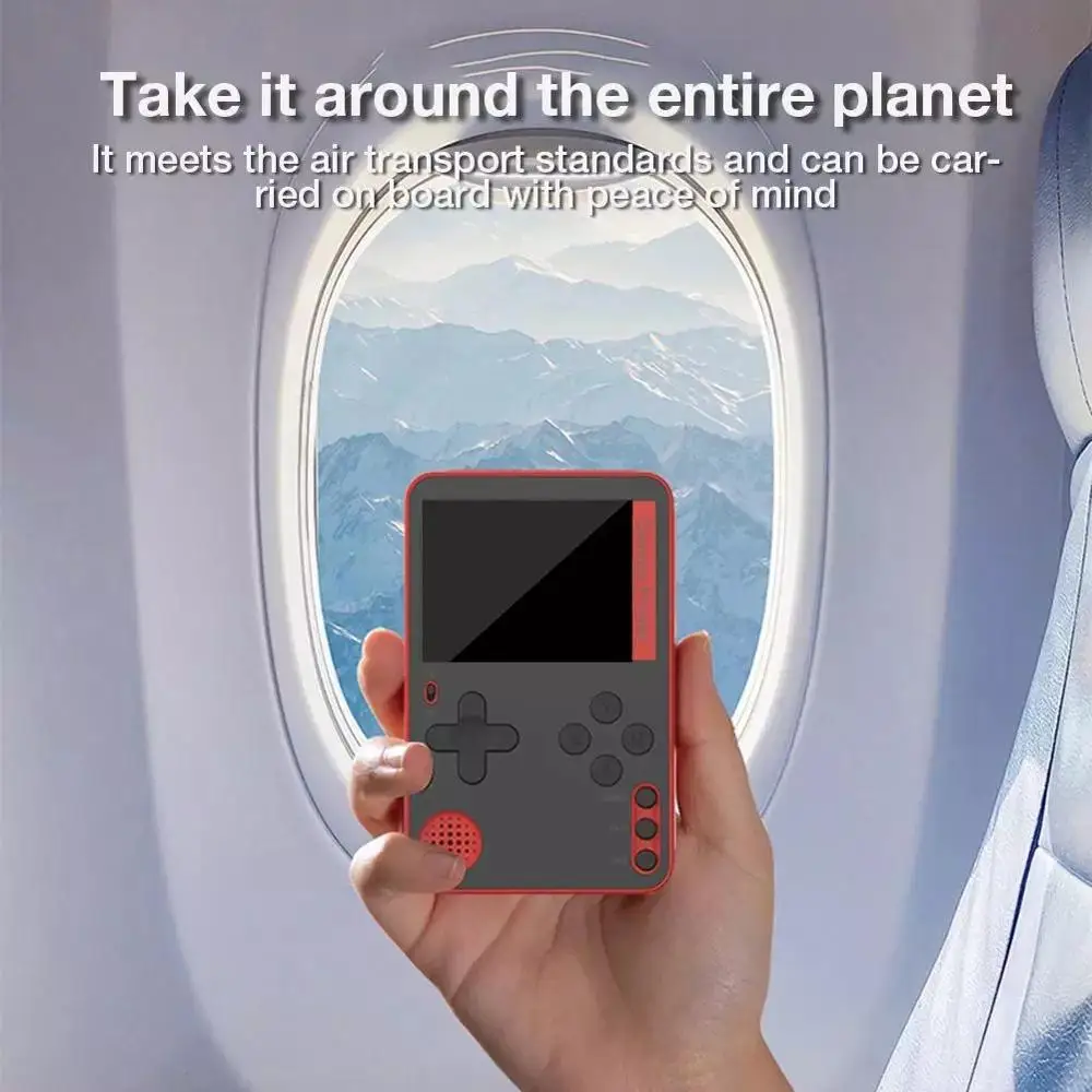 RS-60 Retro Portable Mini Handheld Game Console 2.4-inch Soft Screen Ultra-thin Rechargeable Gamepad Built-in 500 Games | Электроника