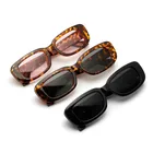Солнцезащитные очки женские, прямоугольные, винтажные, кошачий глаз