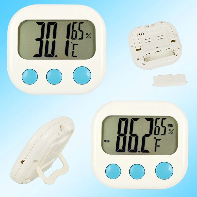 Измеритель влажности цифровой термометр с ЖК дисплеем|Приборы для измерения