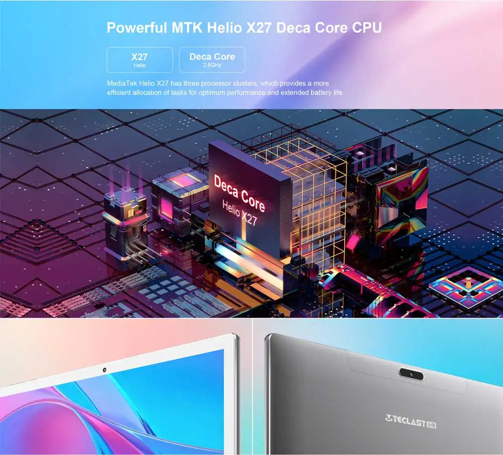 Teclast M30 телефонный звонок 10,1 дюймов Android 8,0 планшетный ПК MTK X27 Deca Core 3 Гб Ram 64 Гб Rom 1920*1200 ips Dual-SIM WiFi gps