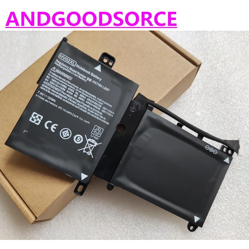 Оригинальный аккумулятор HV02XL для ноутбука HP Pavilion X360 11-K047TU K050TU K052TU TPN-Q164 W112 HSTNN-UB6N LB6P