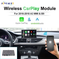 joyeauto wireless android auto apple carplay interface for audi a3 s3 rs3 2012 2018 mirroring car video players reserve camera