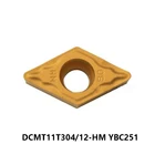 Оригинальный DCMT 11T304 11T312 твердосплавные вставки для стали DCMT11T304-HM DCMT11T312-HM YBC251 токарные инструменты Токарный станок резак с ЧПУ