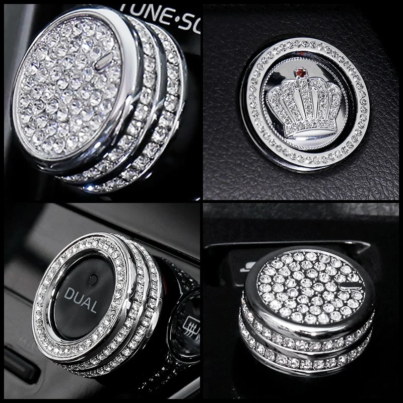 Декоративная крышка QHCP для регулировки громкости звука автомобиля ручка