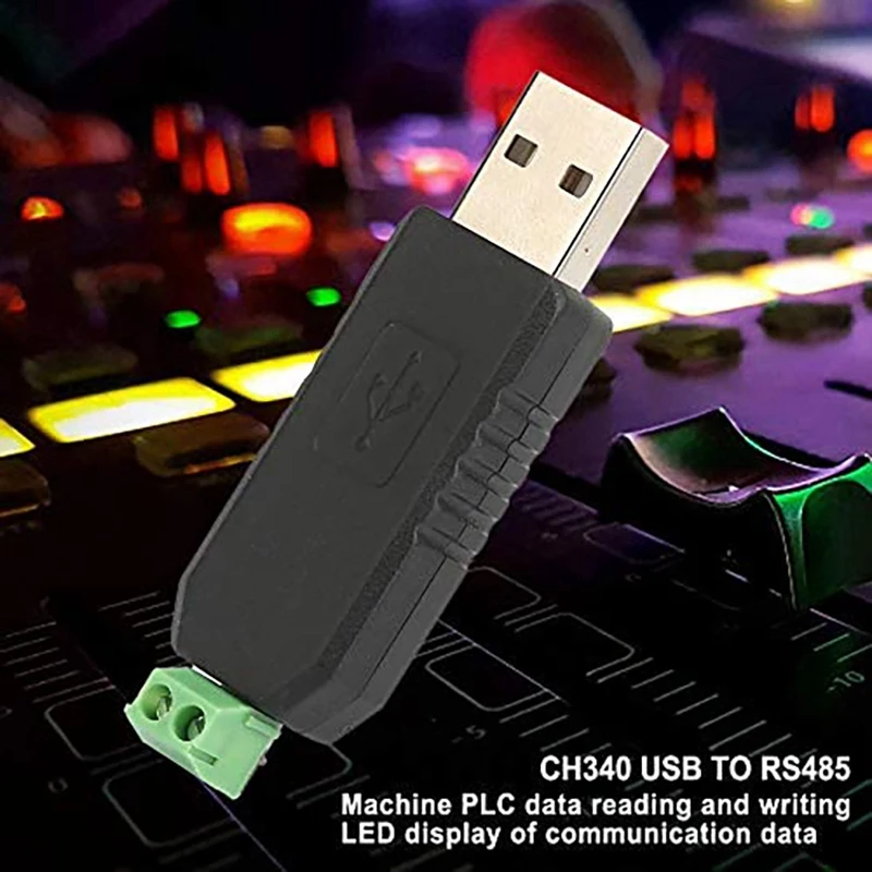5 модулей адаптера преобразователя USB в RS485 используют чип CH340 совместимый с Win8 / Win7