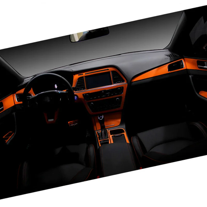 Авто Стайлинг интерьера автомобиля центральной консоли изменение цвета