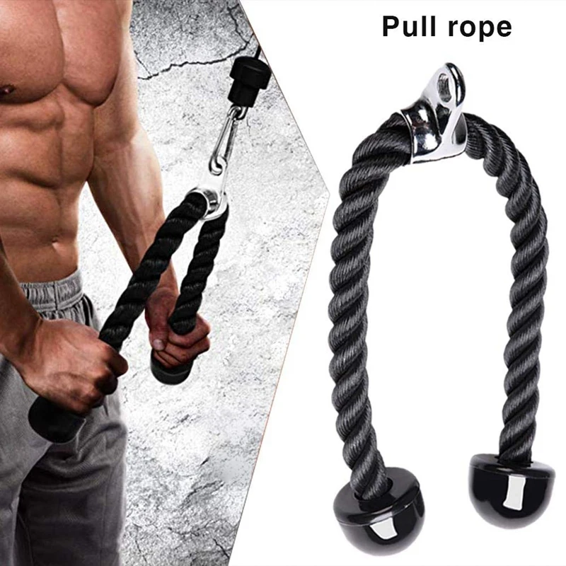 Fitness Equipment Nylon Drawstring Biceps Triceps For Exercise Back Shoulder And Abdomin | Спорт и развлечения