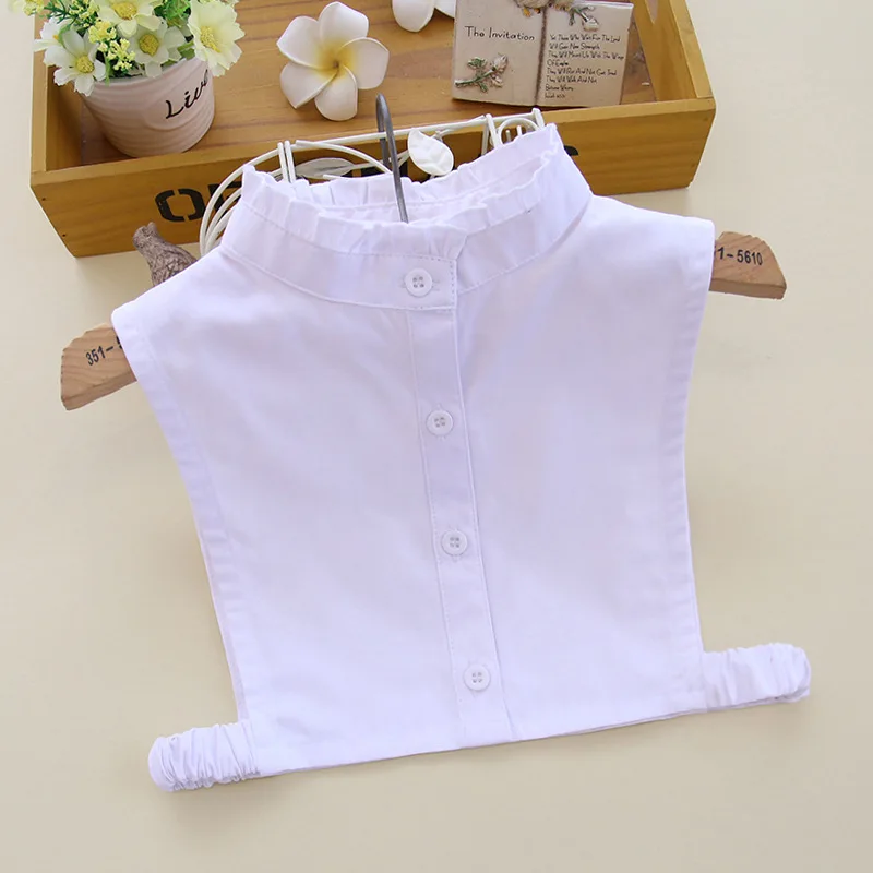 

Fake Collar for Baby Kids False Collars Shirt Blouse Tops Removable Lapel Half Shirt Children Detachable Collar Student Faux Col
