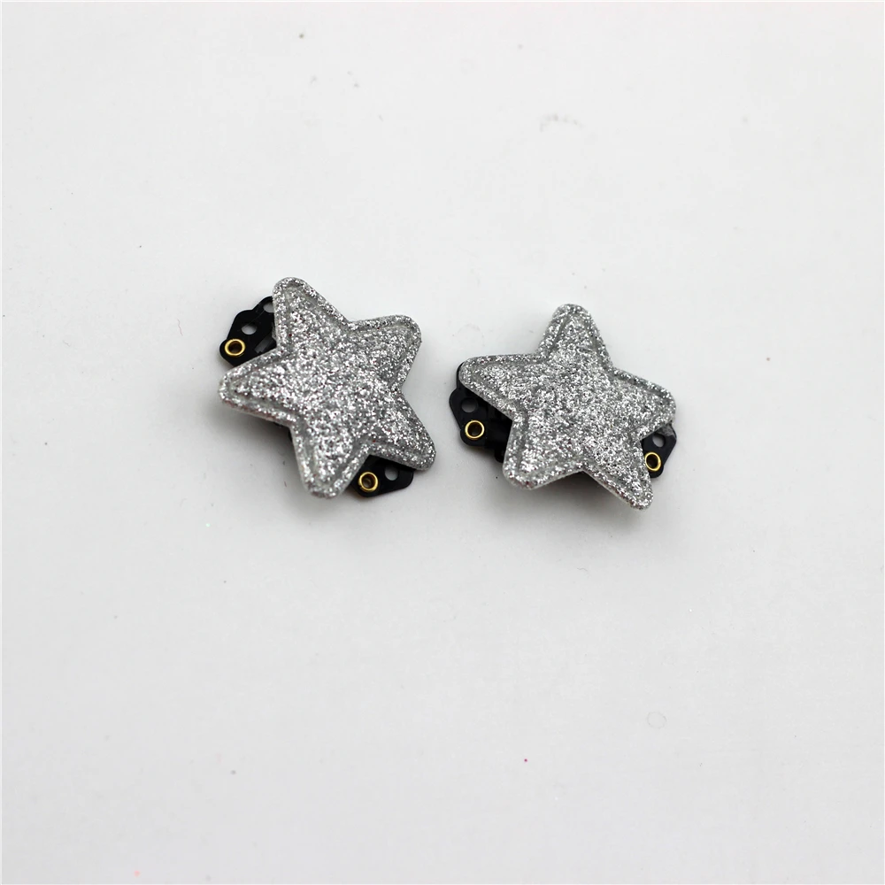10 шт. маленькие заколки для волос с изящным блеском блестящая заколка со звездами