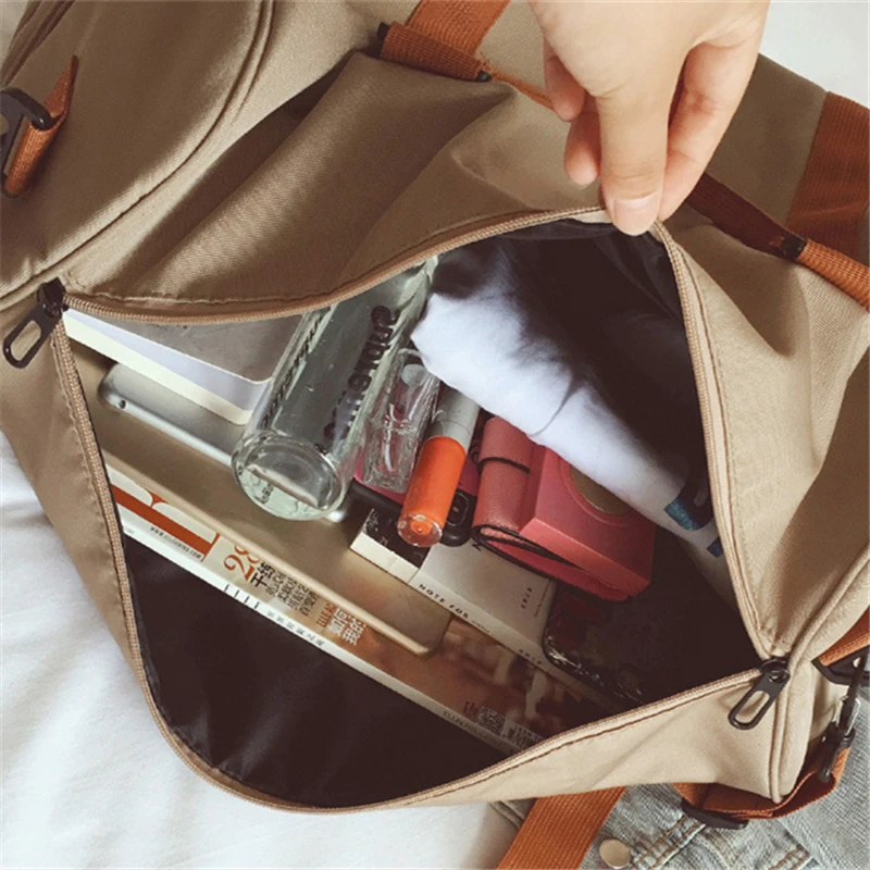 Non-slip Wear-resistant Gym Fitness Bag Fashion Luggage Men's Leisure Hermobag Trekking Beach Handbag Yoga Sports Bags For Women