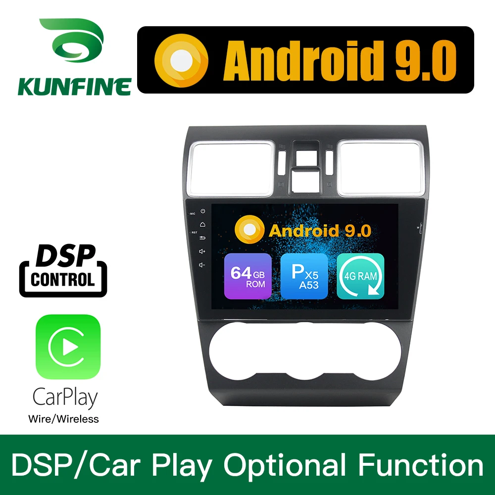 Android 9 0 Octa Core 4 Гб RAM 64 ROM автомобильный DVD GPS навигатор мультимедийный плеер стерео