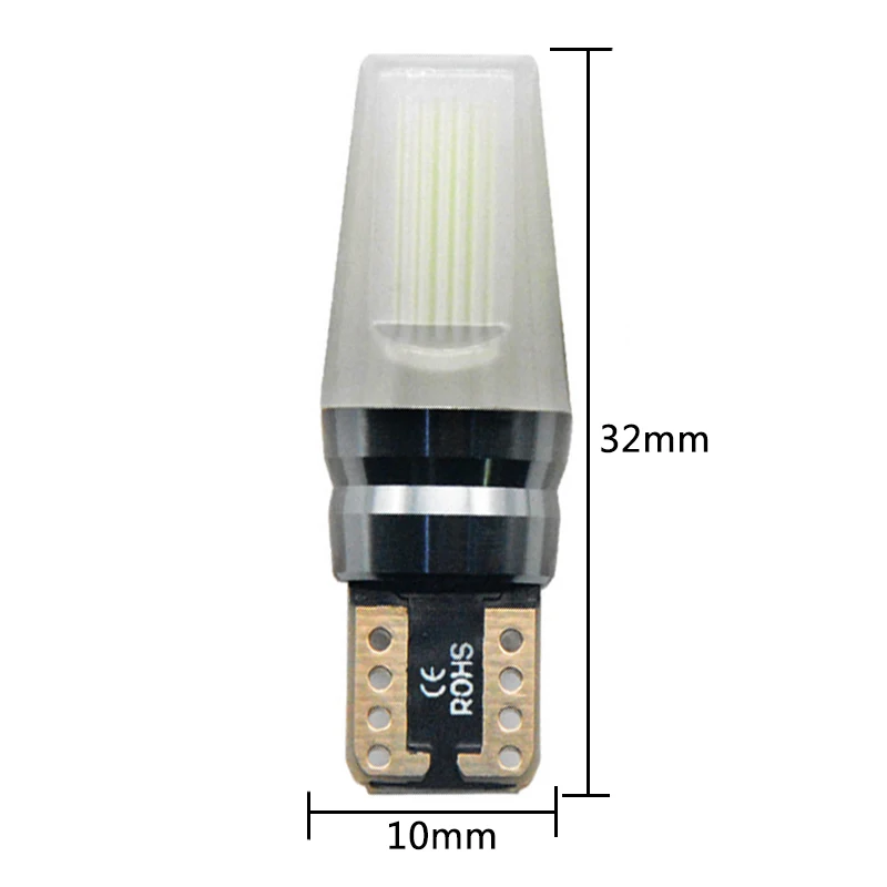 2 шт. разноцветные светодиодсветодиодный лампы T10 194 501 W5W SMD COB DC12 в|Сигнальная