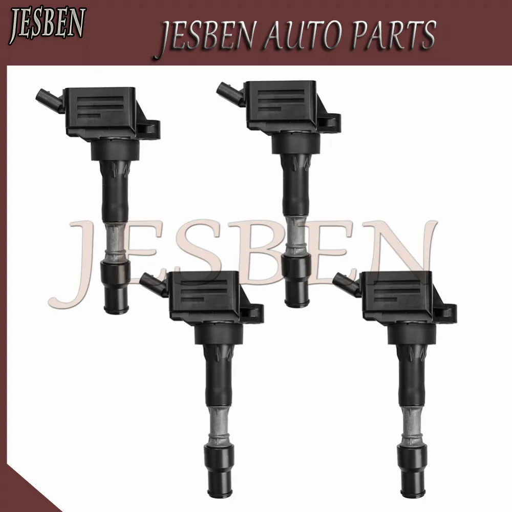 Катушка зажигания 27300-2E601 4 шт. подходит для Hyundai AVANTE ELANTRA KONA SONATA HYBRID Veloster Kia Forte 2.0L