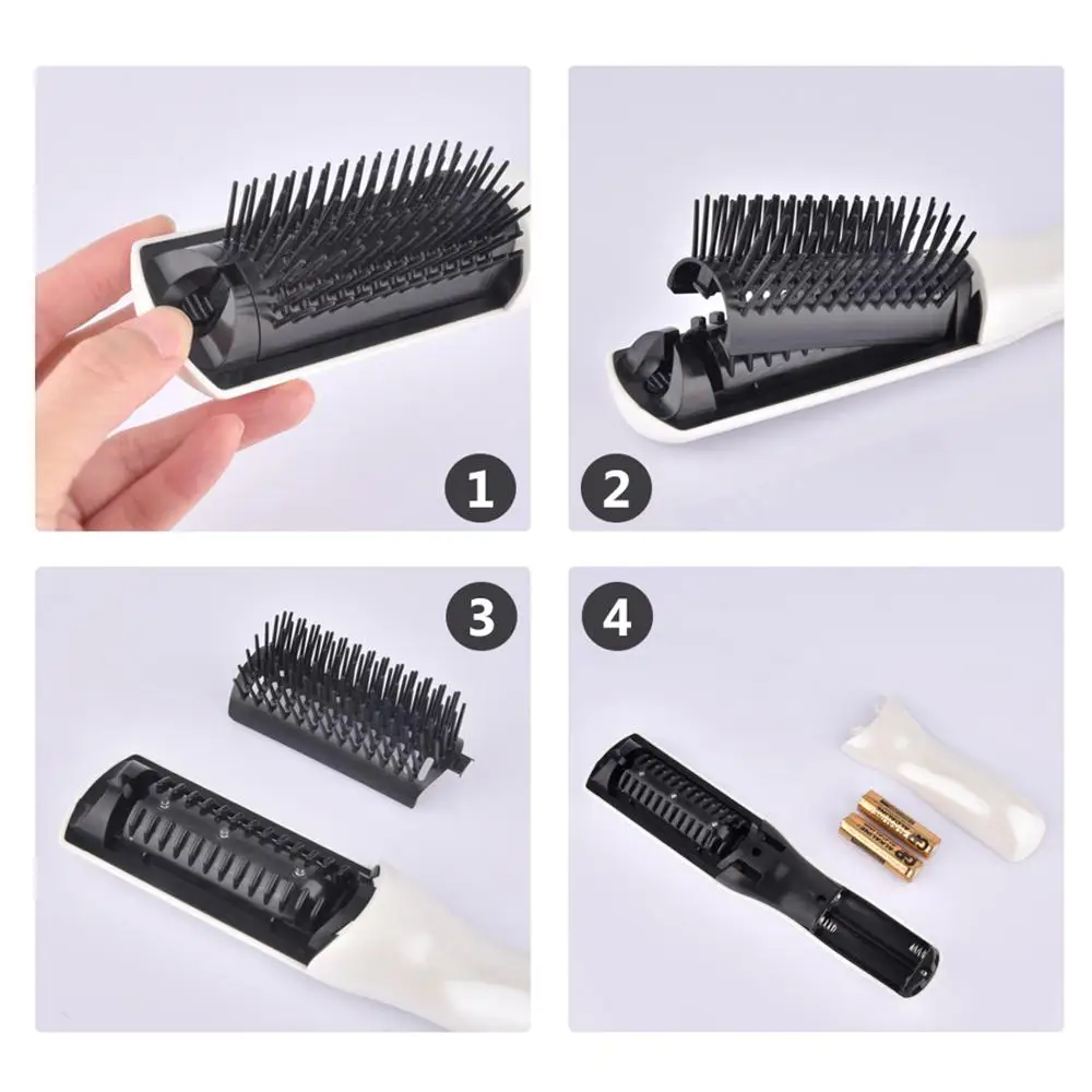 Электрический инфракрасный массажный гребень с температурным контролем для