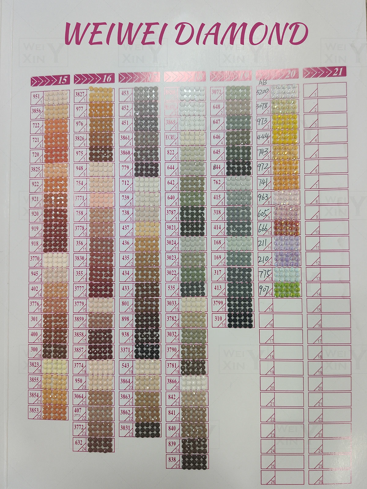 Алмазная живопись аксессуары для вышивки крестиком 447 цветов круглые квадратные