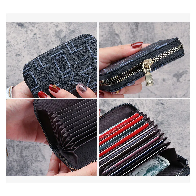 

Small Zipper Short Red Color Wallet with Coin Pocket Vintage Pu Leather Wallet Credit Card Porte Monnaie Femme Cartera Hombre