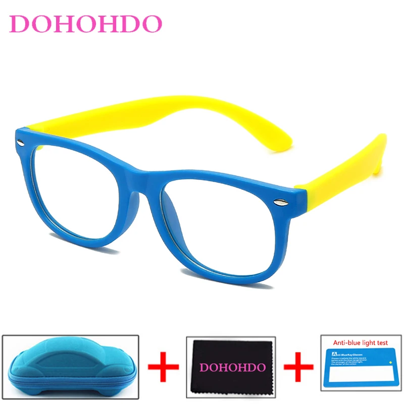 Детские очки с сисветильник для мальчиков и девочек детские оптические