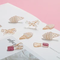 japanese and korean lovely acrylic lipstick unicorn ice cream patch diy handmade accessories jewelry earrings