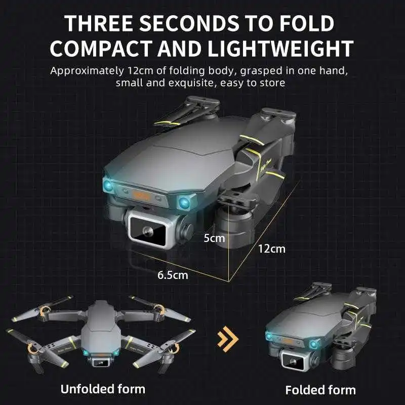 

GD89 PRO Folding Aerial Toys Photography Unmanned RC Helicopter 20 Minutes Aerial Vehicle WIFI FPV Drone 4K Hover HD Aircraft X7