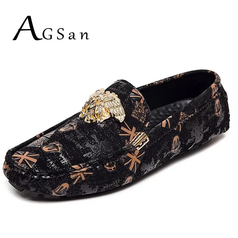 Лоферы мужские свадебные для вождения ручной работы на плоской подошве