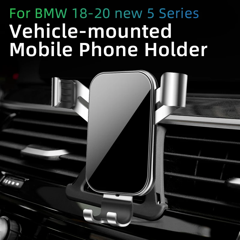 

Car phone holder For BMW 2018-2021 5 Series Gravity phone holder Car Interior Accessories phone bracket