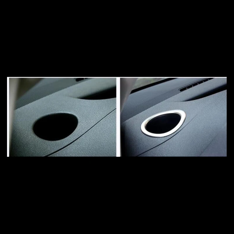 Для Мерседес Бенц Вито 2017 2 шт. ABS хромированный автомобильный держатель стакана