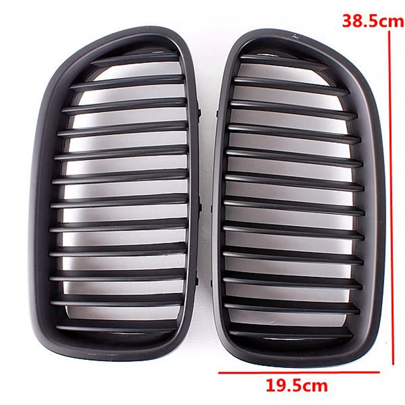 

Front Bumper Sport Kidney Grill Grille for BMW F10 5-Series 4 Door 4D Sedan 520I 523I 525I 528I 530I 535I 550I 2010-2016 (Matte