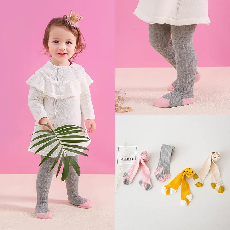 Детские колготки с лотосом для маленьких девочек и мальчиков Колготки в стиле