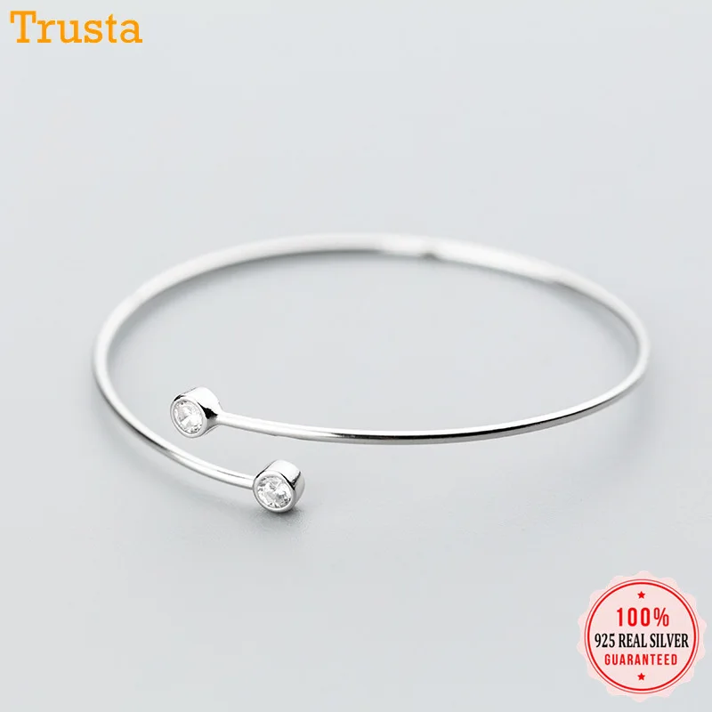 Trustdavis 2019 100% 925 Твердые ювелирные изделия из настоящего стерлингового серебра 2