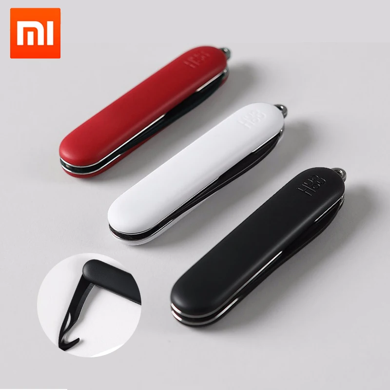 Xiaomi Mijia Huohou мини нож для распаковки складывающийся Фруктовый инструмент резки
