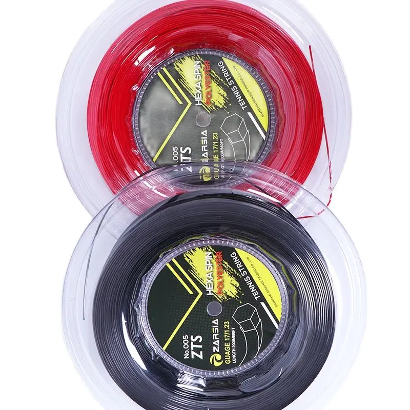 ZARSIA Durable Hex Tennis Racket String Racquet hexagon Strings 1.23MM 200M big banger | Спорт и развлечения