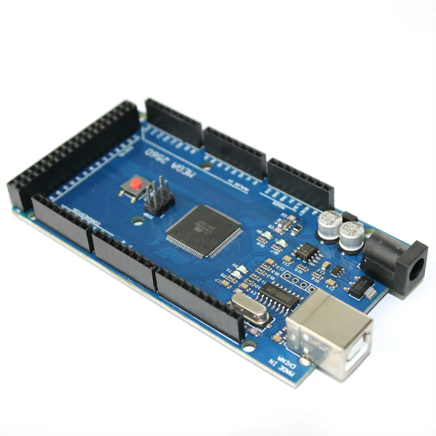 Плата MEGA2560 Mega 2560 R3 REV3 Φ CH340G AVR на USB-кабеле совместимом с arduino макетная плата |