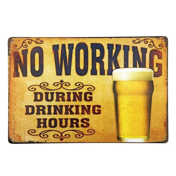 

New decorative 20X30 tin sign