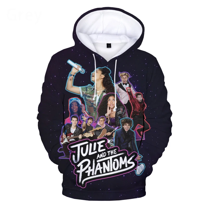 

2021 New Julie and the Phantoms Hoodie 3D Print Tracksuit Men Women Hip Hop Hoodie Sweatshirts Hip Hop Streetwear Clothes