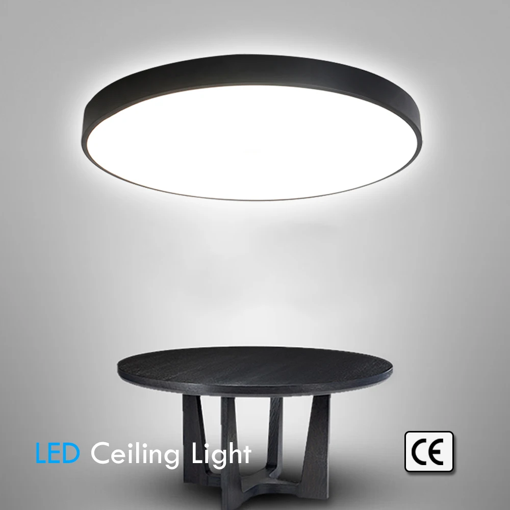 

Светодиодная потолочная лампа VIPMOON 24 Вт, ультратонкий светильник холодного белого света для гостиной, освещение для спальни и кухни