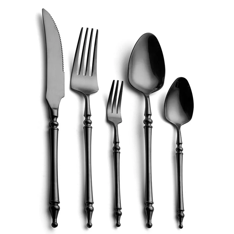 

Набор столовых приборов из нержавеющей стали, технические детали, набор золотых столовых приборов, столовые приборы, Ножи столовые приборы,...